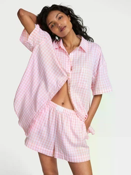 Пижама Victoria's Secret Modal-Cotton Short Pajama Set размер S