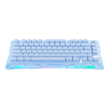 Клавіатура GravaStar Mercury K1 Special Edition із комбінованим підключенням - Ice Blue