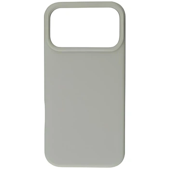 Силіконовий чохол Epik Fibra Full with Magnetic Safe на Apple iPhone 17 Pro (6.3") Dark Stone