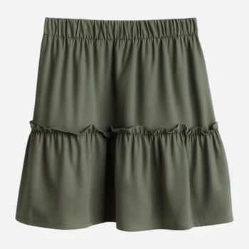 Подростковая юбка для девочки H&M 1224668001c35 146-152 см Хаки (KC1000000054853)
