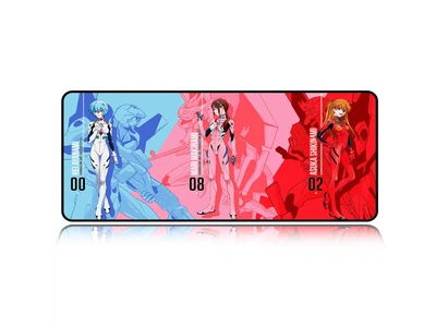 Игровая поверхность WorkPlaceShop Anime Evangelion Pilots Red 300х700 мм