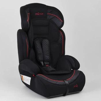 Автокрісло Joy Джой з бустером від 9 до 36 кг від 1 до 12 років, black-red 49779