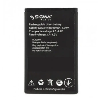 Акумулятор Sigma Comfort 50 AGIZL (Аналог Посилений 1200mAh)