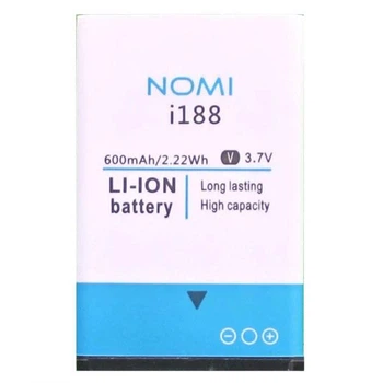 Акумулятор NB-188 для Nomi i188 / Nomi i188s (Аналог Усиленный) 1200mAh