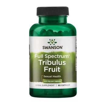 Трибулус Tribulus Fruit 500 мг Swanson, 90 капсул