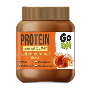 Арахисовая паста Protein Peanut Butter GoOn Nutrition соленая карамель 350 г
