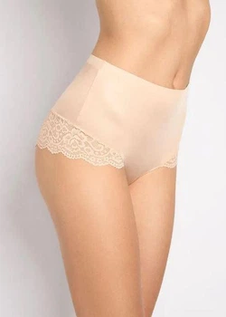 Трусы Marilyn Lace Shine Brasilian ,беж S/М