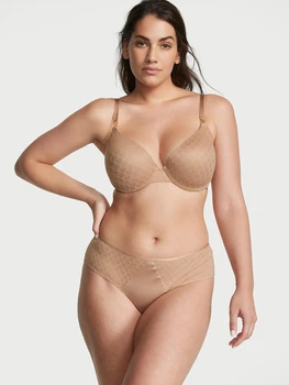 Комплект жіночої білизни Victoria's Secret Very Sexy Icon Praline (ліф 36C + трусики Cheeky M)