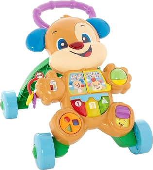 Chodzik Fisher-Price Bawie sie i Ucze Edukacyjny pchacz "Piesek" (FTC66) (C42) (w jezyku greckim) (887961640908) (955555910834553) - Outlet