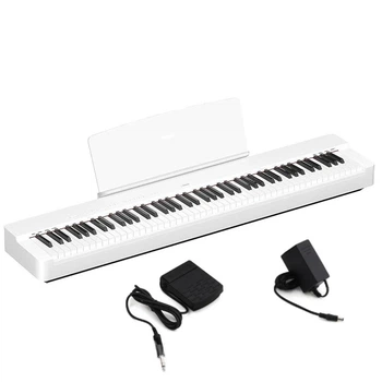 Цифровое пианино Yamaha P-225 (White) (педаль, пюпитр, блок питания)