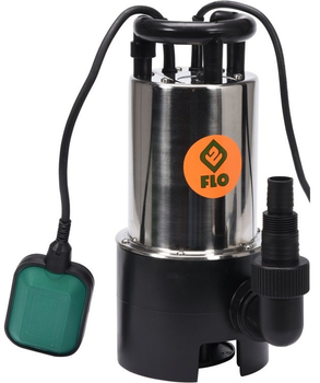 Pompa do brudnej wody Flo 79790 zanurzeniowa inox 750 W 14000 l/h obudowa ze stali nierdzewnej (5906083029370)