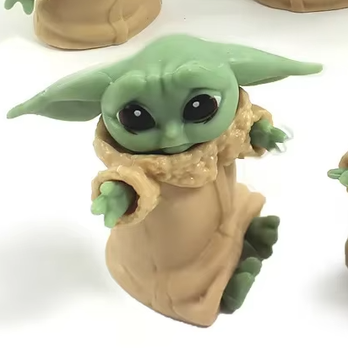 Star Wars Master Yoda Ґроґу Малюк Йода сидить іграшка 5 см