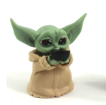 Star Wars Master Yoda Ґроґу Малюк Йода іграшка 5 см