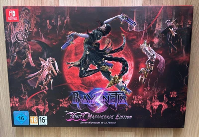 Картридж для Nintendo Switch - Bayonetta 3 Trinity Masquerade Edition, англійська версія, Б/В