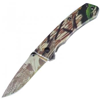 Нож TEKUT Stealth Jet LK5079 (длина: 15 2cm лезвие: 6 3cm) камуфляж