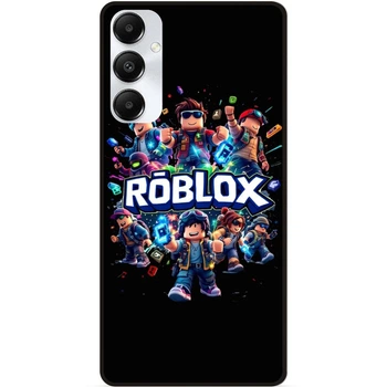 Силиконовый чехол бампер Candy для Samsung A17 с рисунком Roblox Роблокс