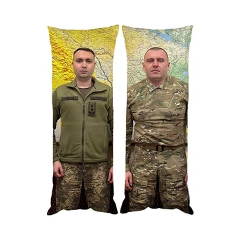 Подушка дакімакура Буданов Кирило Малюк Василь 40х100см 2159