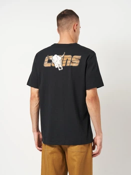 Футболка хлопковая длинная мужская Converse CVM53T04 XL Black (0198820070867)