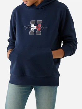 Детское худи для мальчика Tommy Hilfiger 400548008 122 см Синее (1159843109)