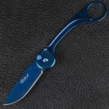 Нож TEKUT Sku Skinner LK5260C (длина: 18 4cm лезвие: 6 5cm) синий