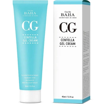 Восстанавливающий крем-гель с 81% центеллы Cos De Baha СG Centella Gel Cream 45ml