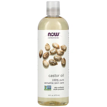 Касторова олія NOW Foods (Castor Oil) 473 мл