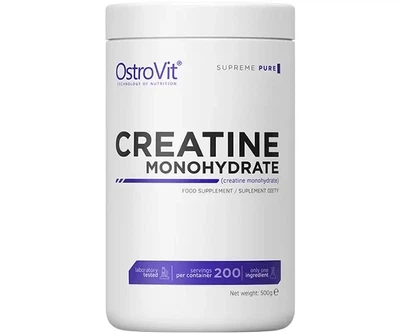 Креатин моногідрат Ostrovit (Creatine monohydrate) 2500 мг 500 гр Без вкуса