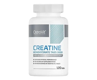 Креатин моногідрат Ostrovit (Creatine monohydrate) 1100 мг 120 капсул OST910871