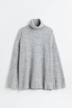 Жіночий светр H&M 202651-2 S(165/88) сірий (2026510003)