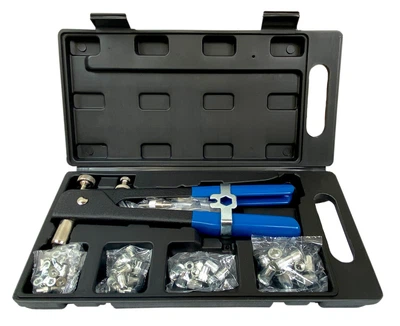 Ручной заклепочник для заклепочных гаек M3-M8 Silver S10559