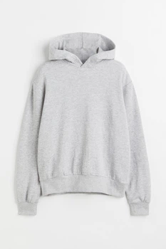 Жіноче худі H&M 206741-4 S(165/88) сірий (02067410003)