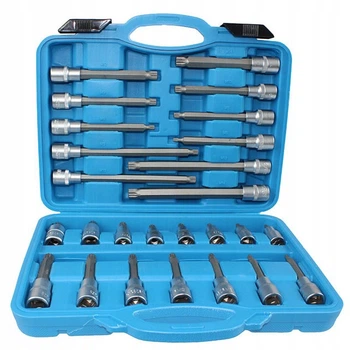Набор торцевых ключей SPLINE 1/2", 26 шт Silver S10634