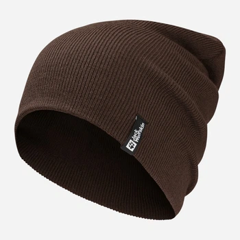 Шапка Jack Wolfskin Rib Beanie 1903892-D0107 One Size Коричнева (4064886597906)