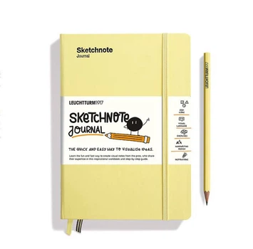 Блокнот Leuchtturm1917 SketchNote Journal, Середній, Vanilla (англ)
