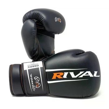 Боксерские перчатки Rival RS60V 2.0 14 унций черные (RS60V-2.0-Black-14oz)