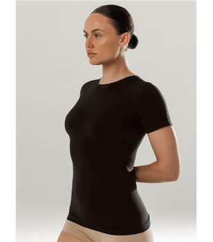 Универсальная бесшовная футболка T-shirt - Giulia - T-SHIRT - L/XL - Chocolate