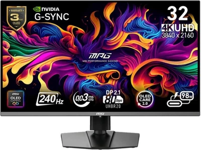 Монітор MSI MPG 322URX QD-OLED