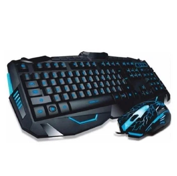 Игровой проводной комплект клавиатура и мышь Atlanfa AT-V100