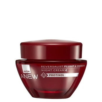 Нічний крем для обличчя Avon Anew «Пружність і гладкість»