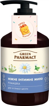 Рідке інтимне мило Green Pharmacy Ромашка 370 мл