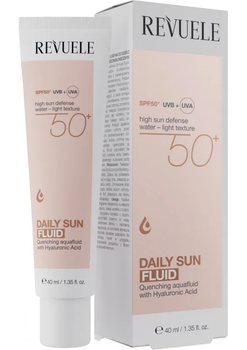 Флюїд для обличчя Revuele Hyaluronic Daily Sun SPF 50+ 40 мл