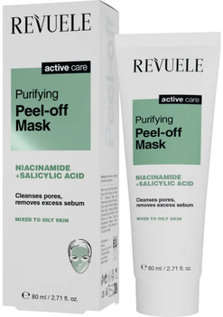 Пилинг-маска для лица Revuele Active Care Очищающая, 80 мл