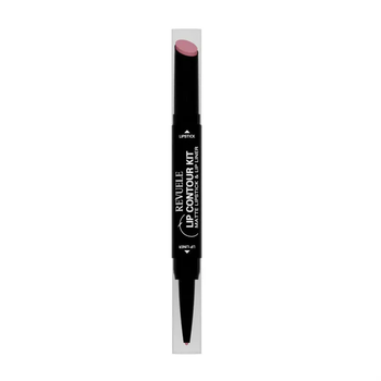 Матова помада та олівець 2в1 Revuele Lip Contour Kit тон 04 Рожевий (Rose), 1,8 + 0,2 г