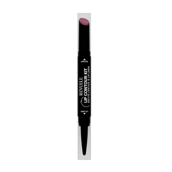 Матова помада та олівець 2в1 Revuele Lip Contour Kit тон 03 Сливовий (Mauve), 1,8+0,2 г