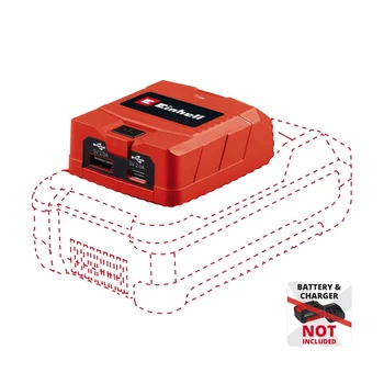 Einhell Зарядное устройство USB аккумуляторное TC-CP 18 Li USB A/C - Solo, PXC, 18В, Type-A/Type-C, 2 A, 0.06 кг (без АКБ и ЗУ)