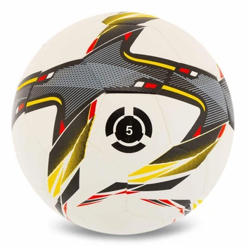 Мяч футбольный SP-Sport Official Match Ball 4992 размер №5 White-Grey-Yellow