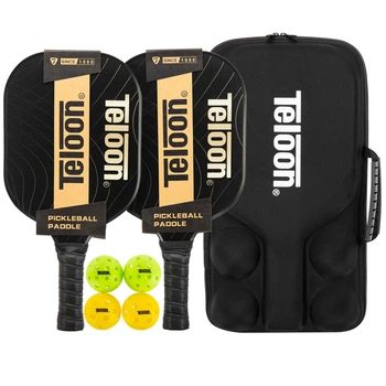 Набор для пиклбола Teloon Pickleball Paddle 5007-SET 2 ракетки + 4 мяча с чехлом