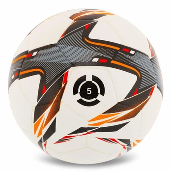 Мяч футбольный SP-Sport Official Match Ball 4992 размер №5 White-Grey-Orange