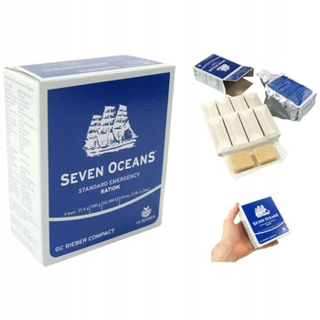 Сухой паёк Seven Oceans 500 г – высокоэнергетический пищевой набор длительного хранения для туризма и экстренных ситуаций