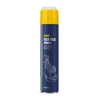Очиститель обивки салона авто Mannol 9931 TEXTILE FOAM 650мл пенный